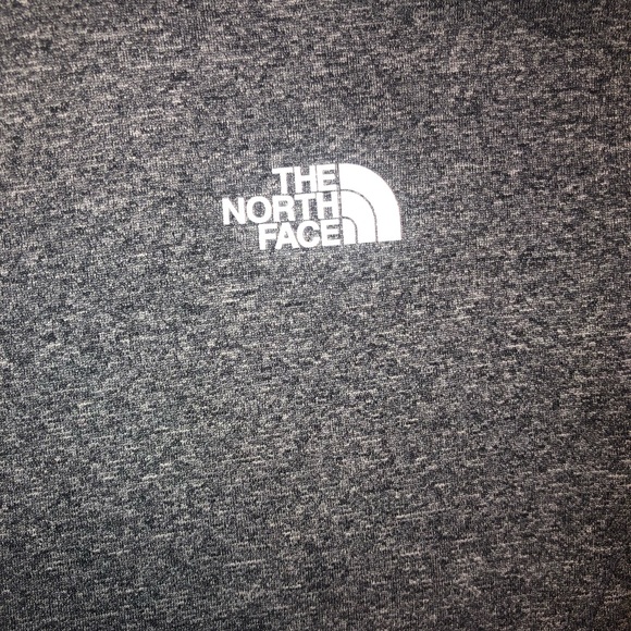 North Face Gray Pullover Hoodie Sweatshirt Small - Picture 5 of 8